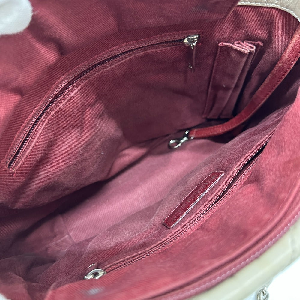 CHANEL A34317 カンボンライン コットンクラブ CC ココマーク チェーン カバン ショルダーバッグ レザー レディース ホワイト - brandshop-reference