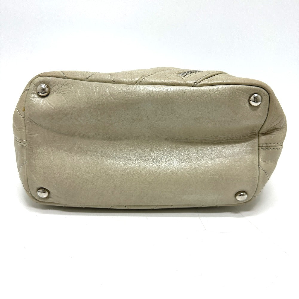 CHANEL A34317 カンボンライン コットンクラブ CC ココマーク チェーン カバン ショルダーバッグ レザー レディース ホワイト - brandshop-reference