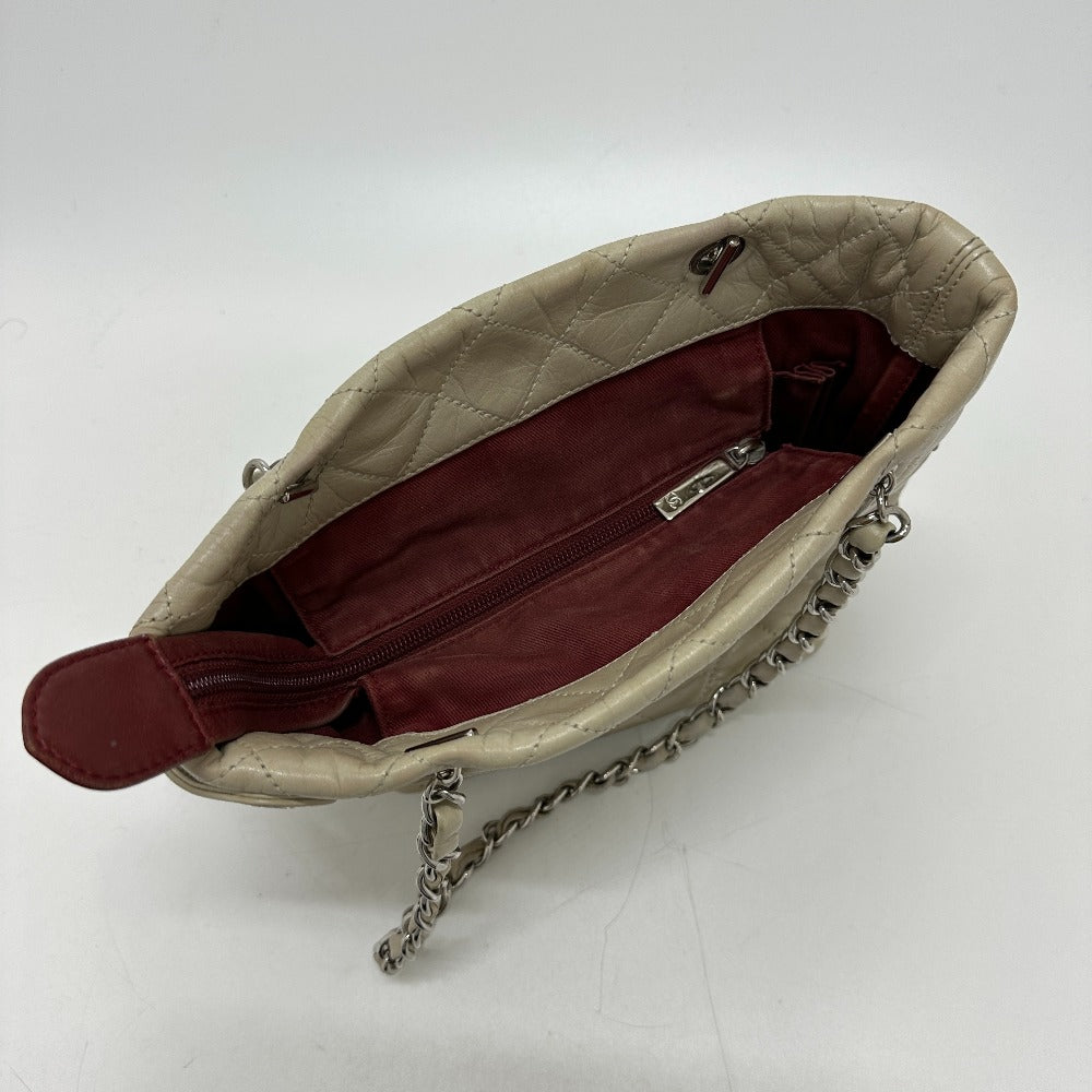 CHANEL A34317 カンボンライン コットンクラブ CC ココマーク チェーン カバン ショルダーバッグ レザー レディース ホワイト - brandshop-reference