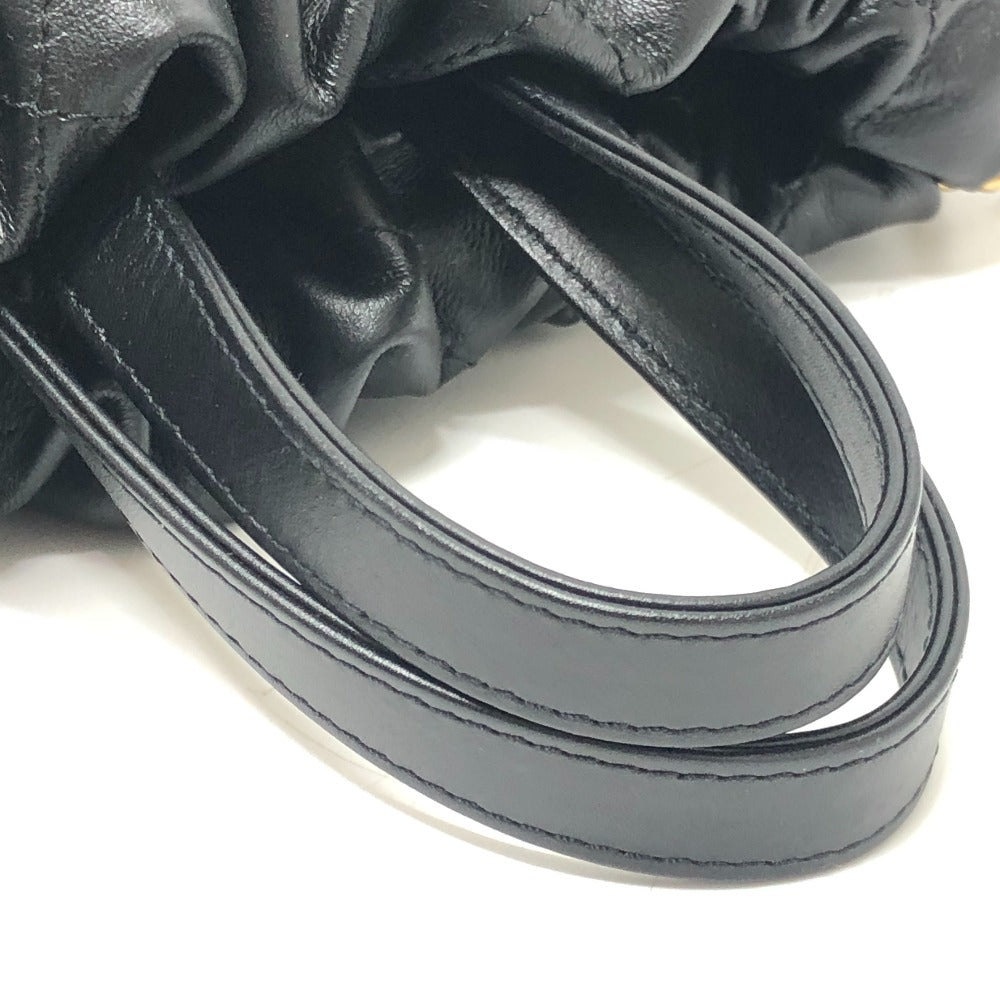 CHANEL AS3313 CHANEL22 シャネル22 チェーン カバン 2WAY デイパック バックパック リュックサック レザー レディース ブラック