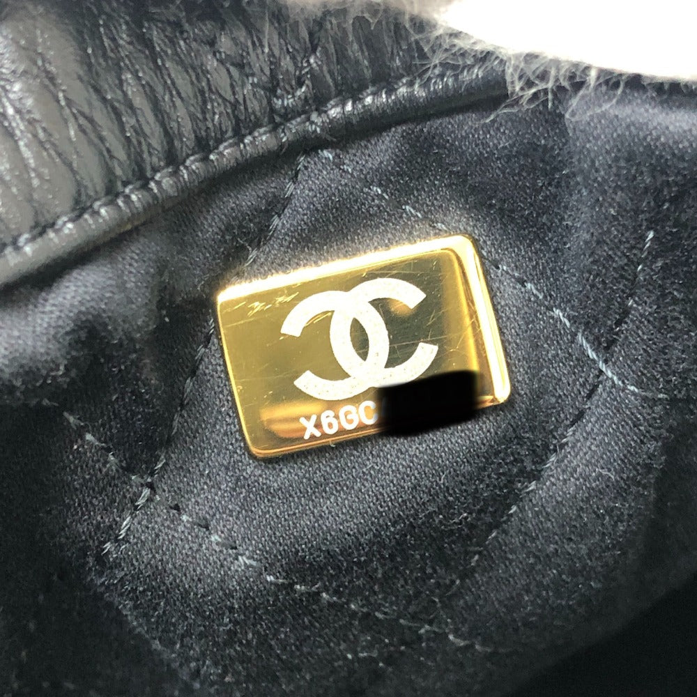 CHANEL AS3313 CHANEL22 シャネル22 チェーン カバン 2WAY デイパック バックパック リュックサック レザー レディース ブラック