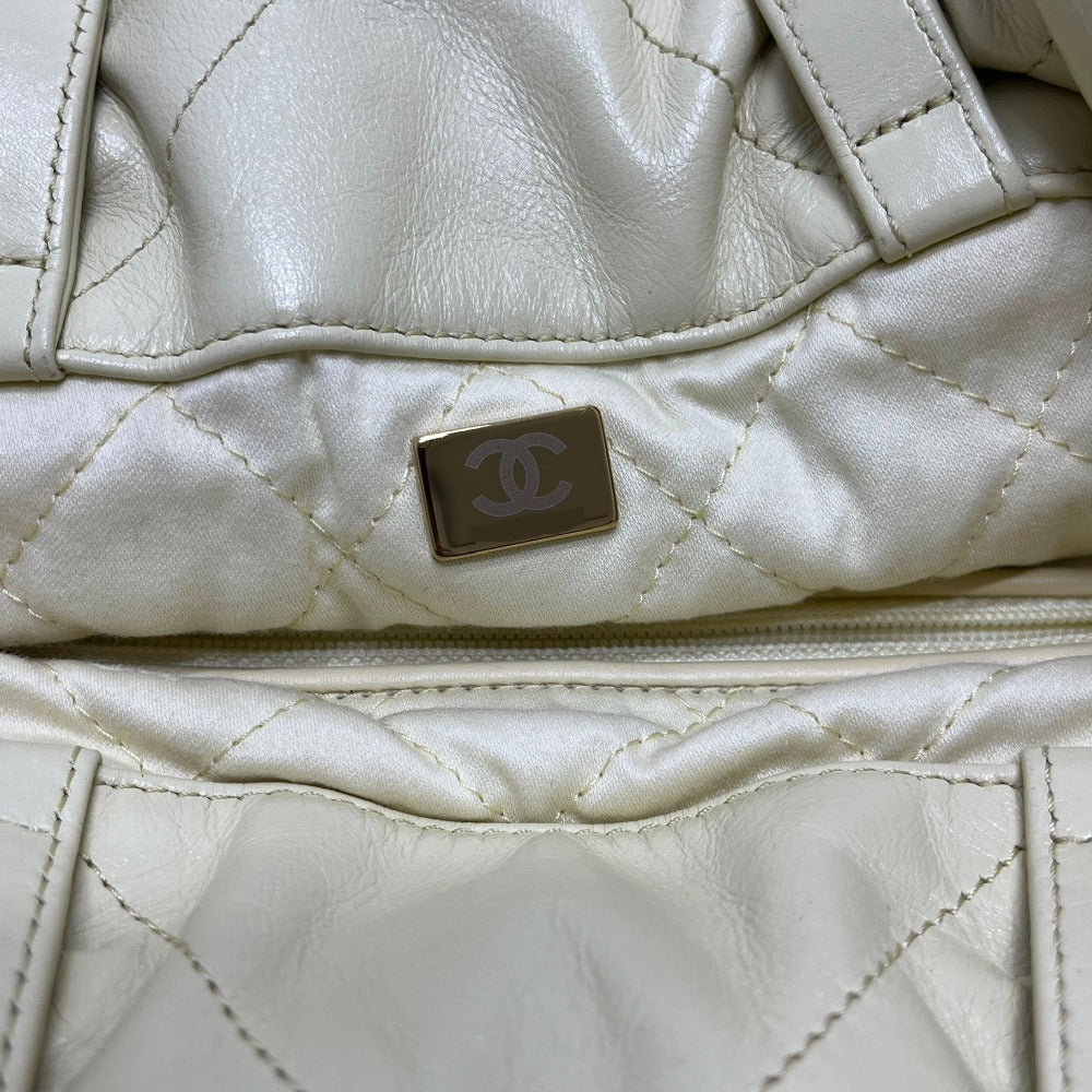 CHANEL CHANEL22 シャネル22 スモール チェーン 2WAY デイパック カバン バッグ リュックサック レザー レディース イエロー
