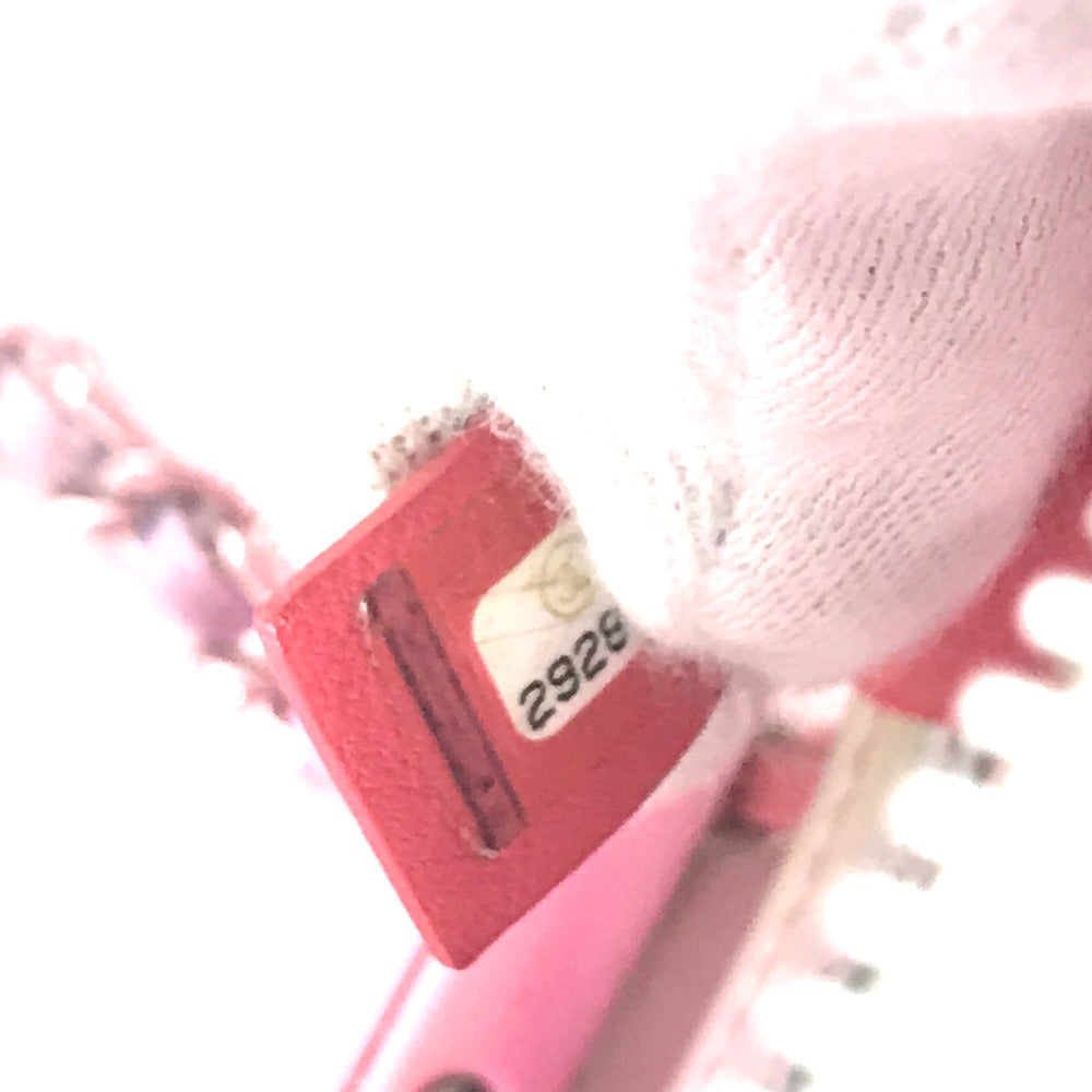 CHANEL フィリグリー バニティバッグ 斜め掛け CC ココマーク 2WAYバッグ ショルダーバッグ チェーン ハンドバッグ ビニール レディース ピンク - brandshop-reference
