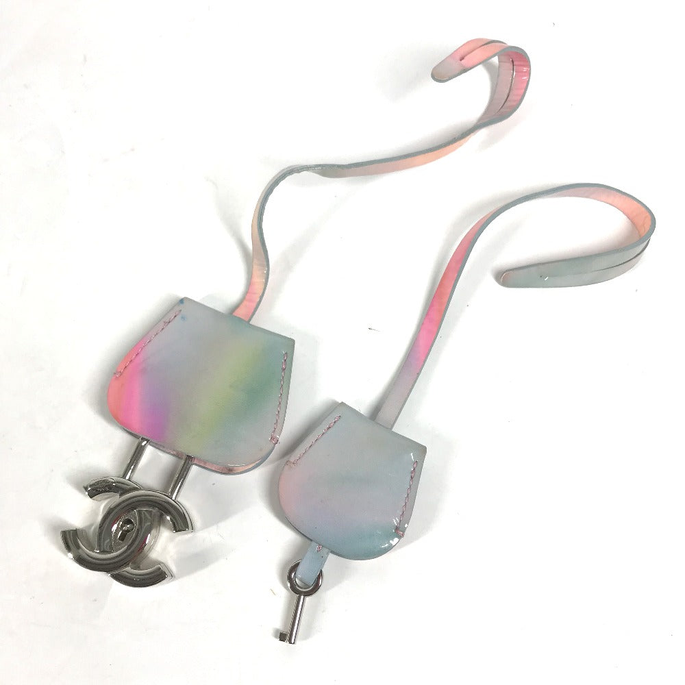 CHANEL フィリグリー バニティバッグ 斜め掛け CC ココマーク 2WAYバッグ ショルダーバッグ チェーン ハンドバッグ ビニール レディース ピンク - brandshop-reference