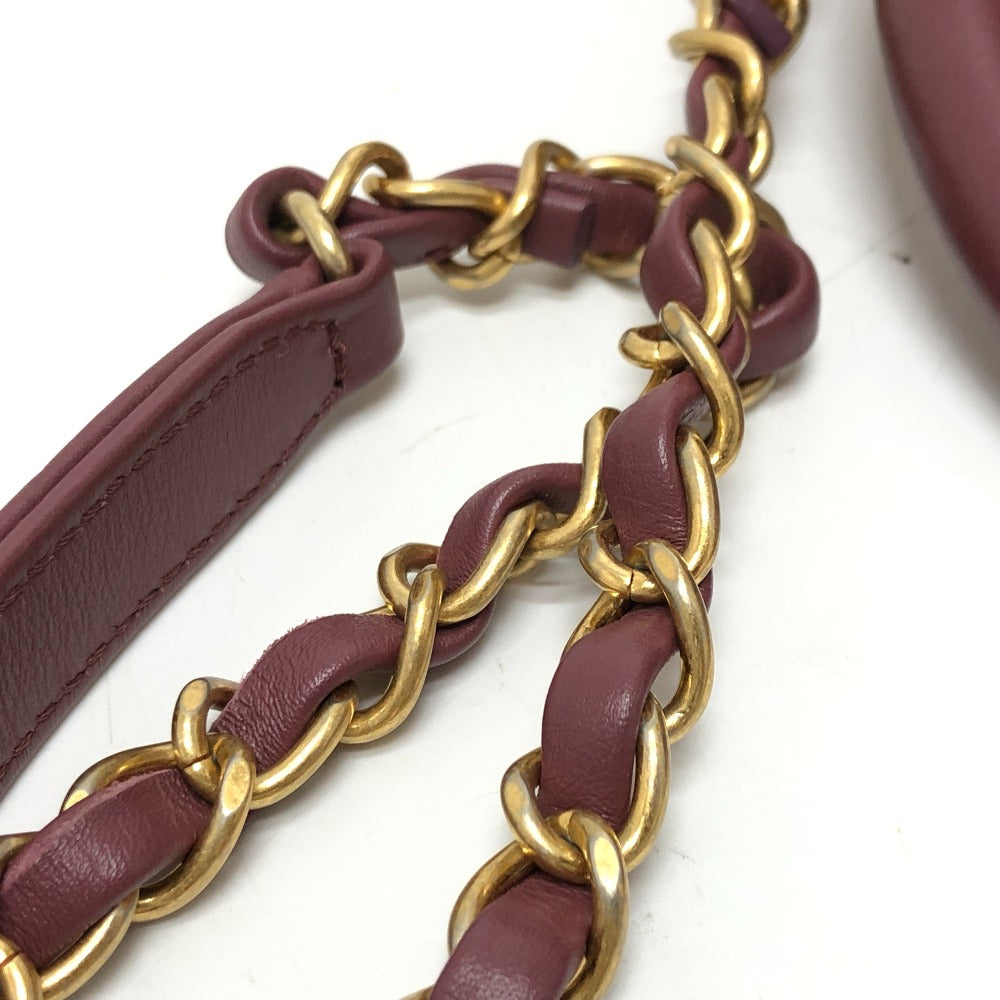CHANEL ボア ココハンドル 2WAY 2WAYバッグ カバン バッグ ショルダーバッグ ハンドバック 斜め掛け ハンドバッグ ムートン レディース ワインレッド - brandshop-reference