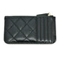 CHANEL AP4257 マトラッセ ココマーク フラグメントケース カードケース コインケース キャビアスキン レディース ブラック - brandshop-reference