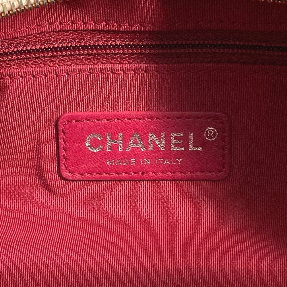 CHANEL A93824 Bicolor Gabriel Matelasse Quilted Crossbody Bag Chain Bag Shoulder Bag Leather Women's Beige