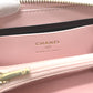 CHANEL AP4658 ココマーク ジップ コインパース 長財布 キャビアスキン レディース ピンク
