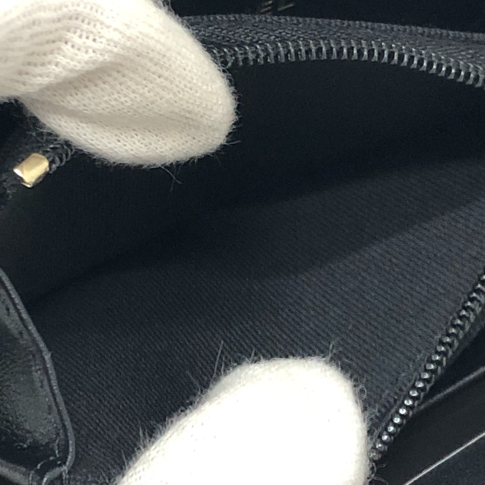 CHANEL AP4658 ココマーク ジップ コインパース ミニ財布 フラグメントケース コインケース キャビアスキン レディース ブラック