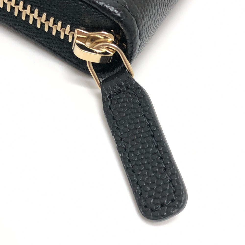 CHANEL AP4658 ココマーク ジップ コインパース ミニ財布 フラグメントケース コインケース キャビアスキン レディース ブラック