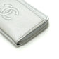 CHANEL AP4661 ココマーク フラグメントケース カードケース コインケース キャビアスキン レディース シルバー