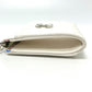 CHANEL Matelasse CC Mark Fragment Case Card Case Mini Wallet coin purse Caviar Leather White/SilverHardware Used
