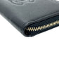 CHANEL AP4661 CC Mark Cruise Collection Fragment Case Zip Wallet Card Case Caviar Leather Black/GoldHardware Used