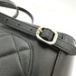 CHANEL AS3530 CC Mark Turnlock Mini backpack Backpack Grain Calfskin Leather Black Used