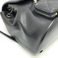 CHANEL AS3530 CC Mark Turnlock Mini backpack Backpack Grain Calfskin Leather Black Used