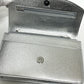 CHANEL AP4653 Métiers d'Art Collection Coco Mark Chain Wallet Shoulder Bag in Caviar Leather, Silver