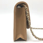 CHANEL AP4653 Métiers d'Art Collection Coco Mark Chain Wallet/Shoulder Bag in Caviar Leather, Beige