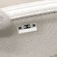 CHANEL AP3728 Star Coco Mark Round Coin Case Compact Wallet Long Wallet Caviar Leather Women's White