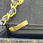 CHANEL A69900 Matelasse Mini Matelasse 20 Single Chain Bag Crossbody Shoulder Bag Denim Women's Indigo Blue Blue