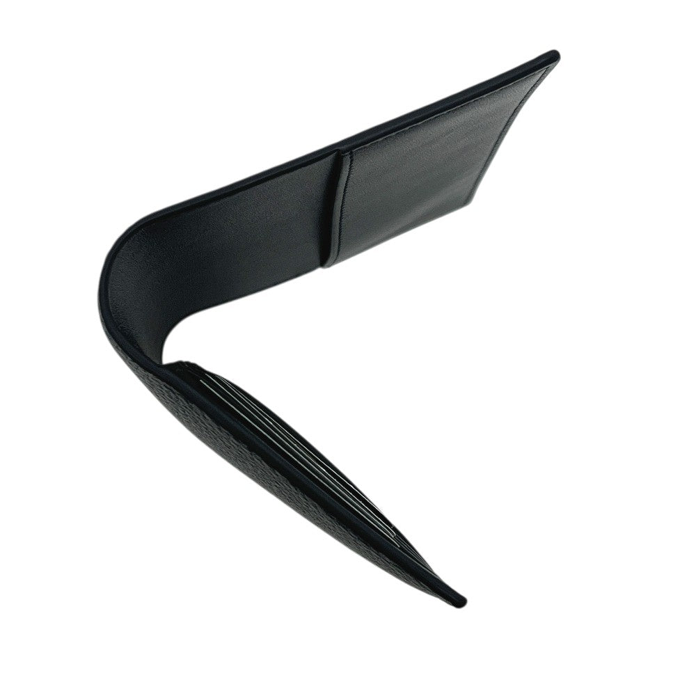 CHANEL AP5262 Coco Mark Classic Small Leather Card Case Pass Case Passport Holder for Women Black