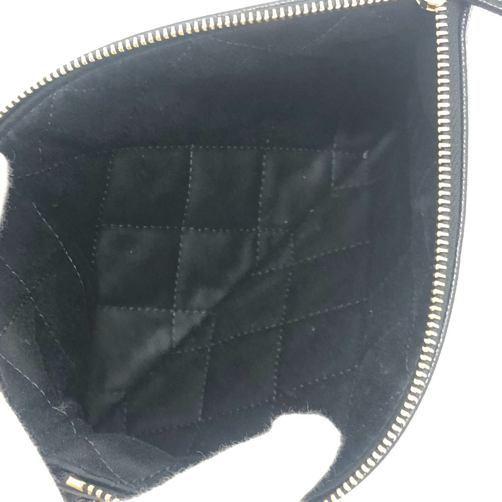 CHANEL AS3260 シャネル22 スモール ココマーク ゴールド金具 カバン 肩掛け ショルダーバッグ キャビアスキン レディース ブラック