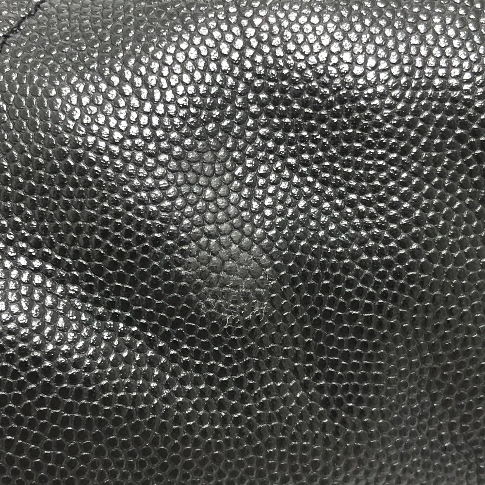 CHANEL AS3260 シャネル22 スモール ココマーク ゴールド金具 カバン 肩掛け ショルダーバッグ キャビアスキン レディース ブラック