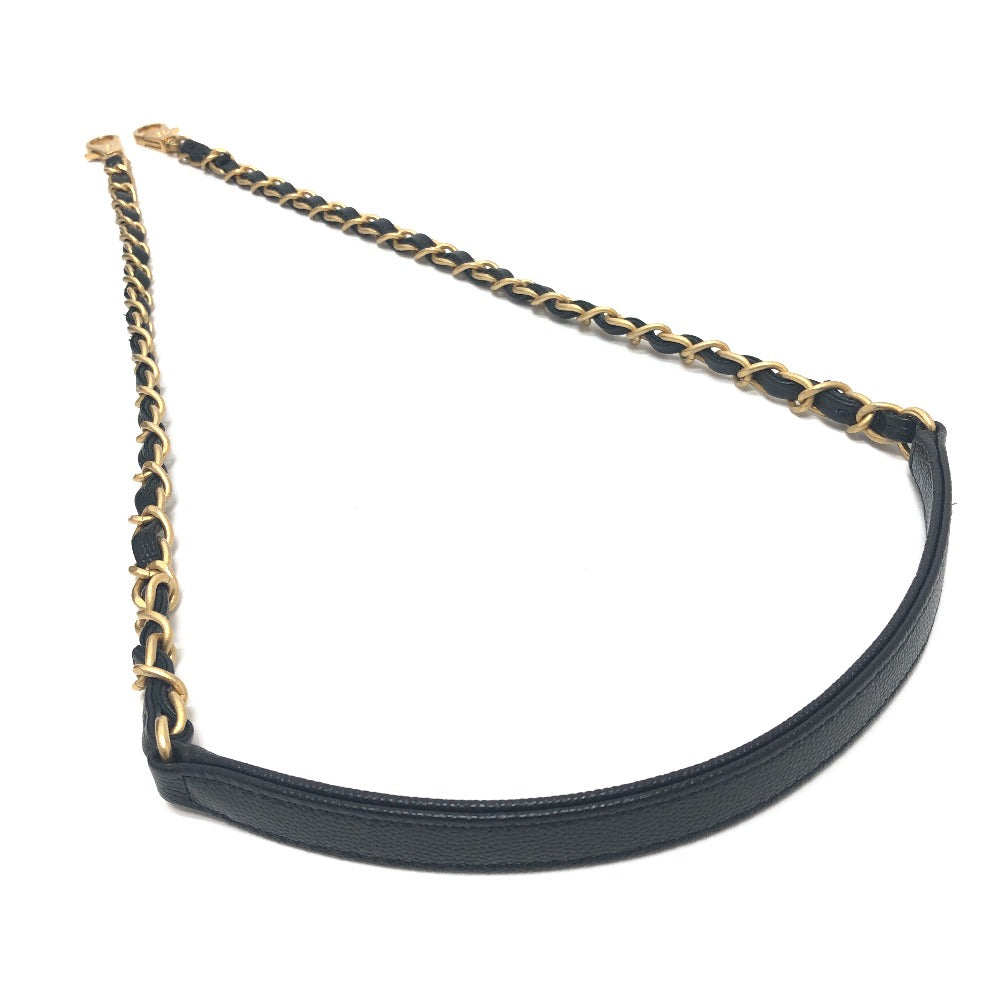 CHANEL A92992 マトラッセ ココハンドル 29 2WAY カバン ショルダーバッグ ハンドバッグ キャビアスキン レディース ブラック