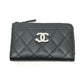 CHANEL AP3732 マトラッセ ココマーク スター CC カード コインパース 財布 コインケース キャビアスキン レディース ブラック