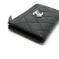 CHANEL AP3732 マトラッセ ココマーク スター CC カード コインパース 財布 コインケース キャビアスキン レディース ブラック