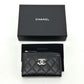 CHANEL AP3732 マトラッセ ココマーク スター CC カード コインパース 財布 コインケース キャビアスキン レディース ブラック