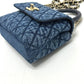 CHANEL AP4244 Coco Handle Mini Washed Denim 2WAY Shoulder Bag Denim Women's Blue