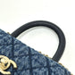CHANEL AP4244 Coco Handle Mini Washed Denim 2WAY Shoulder Bag Denim Women's Blue