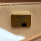 CHANEL AP0250 マトラッセ ココマーク クラシック チェーンウォレット カバン ショルダーバッグ ラムスキン レディース ベージュ