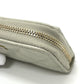 CHANEL AP0216 CC Mark Matelasse Classic Zip Wallet coin purse Caviar Leather gray/GoldHardware Used