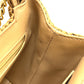 CHANEL 26C Mini Shopping 2-Way Straw Basket Bag with Chain Shoulder Pochette Hand Bag Raffia Beige Used