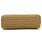 CHANEL 26C Mini Shopping 2-Way Straw Basket Bag with Chain Shoulder Pochette Hand Bag Raffia Beige Used