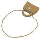 CHANEL 26C Mini Shopping 2-Way Straw Basket Bag with Chain Shoulder Pochette Hand Bag Raffia Beige Used