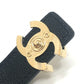 CHANEL AP5330 CC Mark Passport cover, travel case, small items passport case Leather Black Used