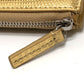 CHANEL AP5192 CC Mark Embossing L-shaped Fragment Case Mini Wallet coin purse Leather Gold Used