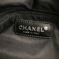 Chanel A34208 CC Cocomark Paris Biarritz PM Enamel X HADACO X Kulit Tote Bag Bag Tote Bag Enamel Wanita Hitam