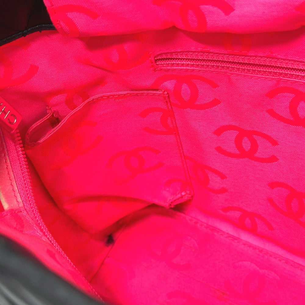 CHANEL A25169 Matelasse Cambon Line Large Bag Handbag Tote Bag Lambskin Women's Black