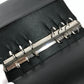 CHANEL New Travel Line Logo System Planner Stationery Cover Nylon Women's Black