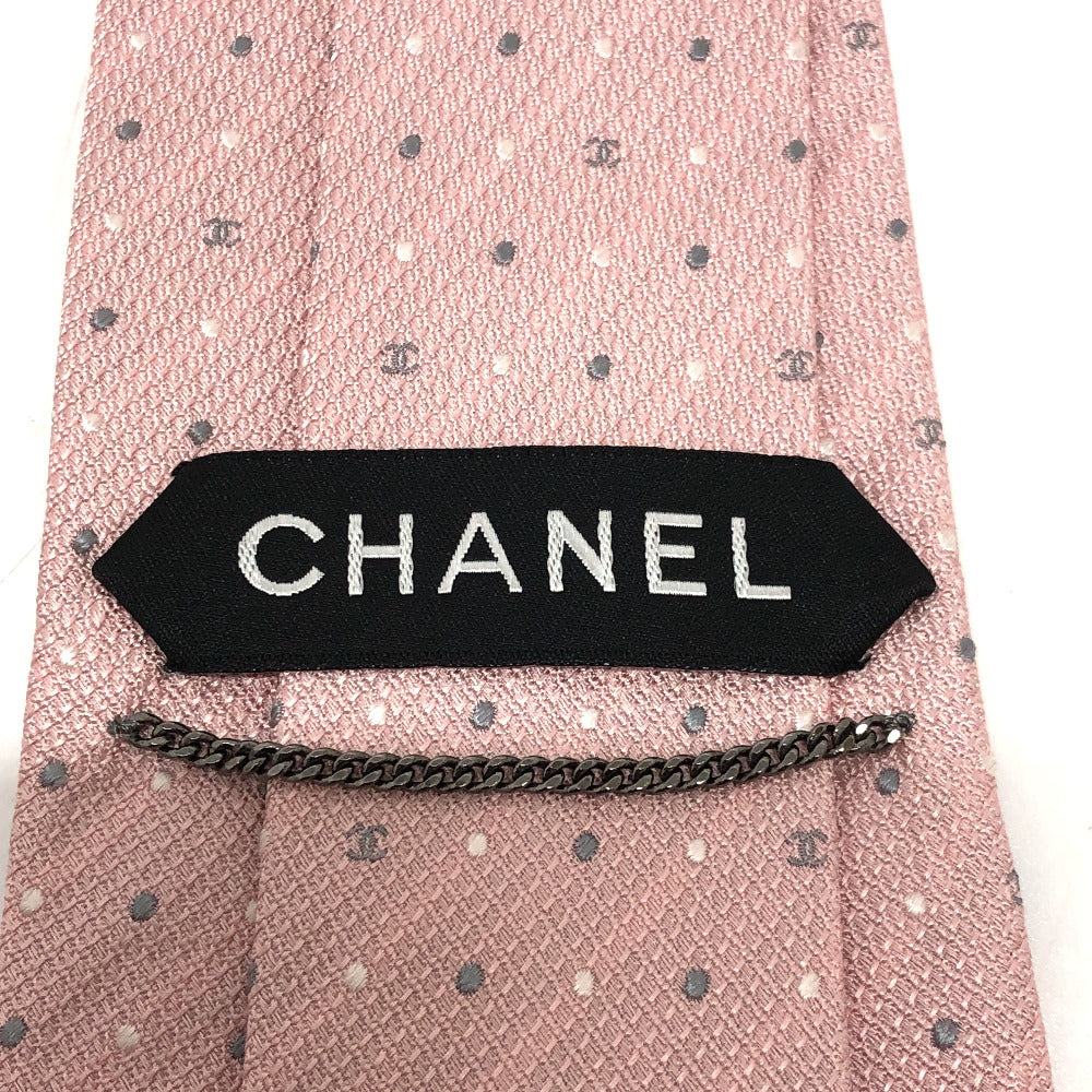 CHANEL ココマーク 総柄 ネクタイ シルク レディース - brandshop-reference