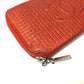 CHANEL A37188 Micro Chocolate Bar Round Zip Long Wallet, Patent Leather, Women's, Rouge (Red)