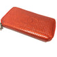 CHANEL A37188 Micro Chocolate Bar Round Zip Long Wallet, Patent Leather, Women's, Rouge (Red)