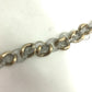 CHANEL 17K CC Coco Mark Chain Glitter Belt Metal Women's Gold