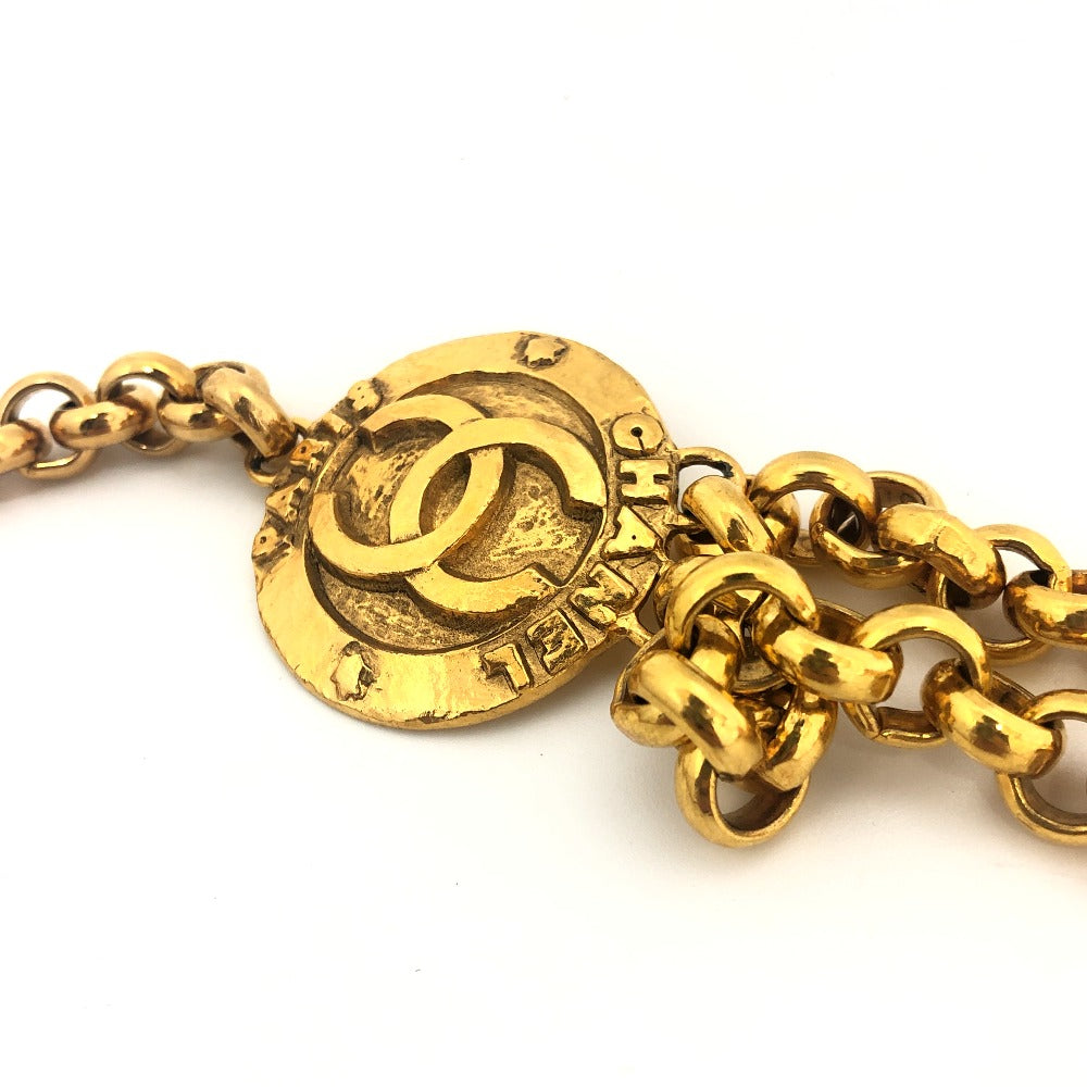 CHANEL ココマーク ロゴ ズボン用ベルト ベルト メタル レディース ゴールド - brandshop-reference