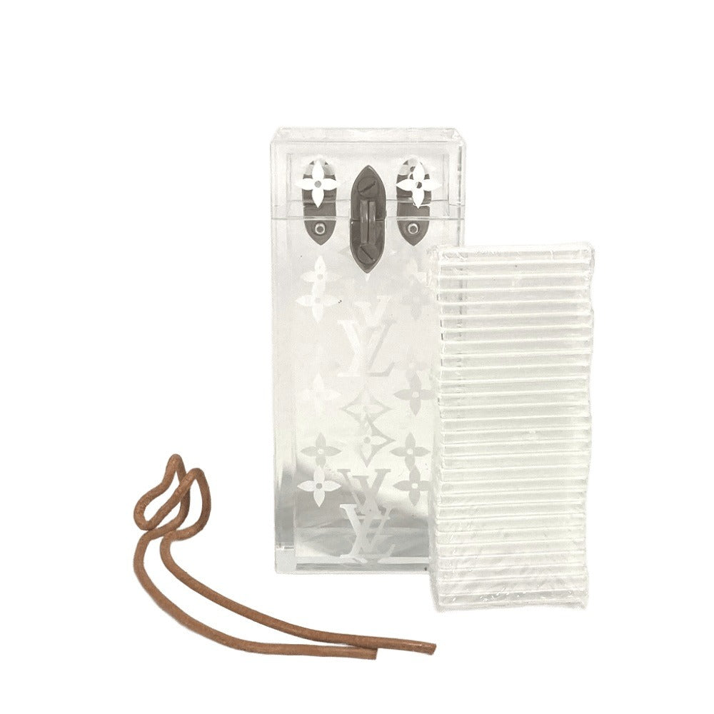 LOUIS VUITTON 非売品 ノベルティ モノグラム ドミノ セット インテリア ゲーム おもちゃ 雑貨 プラスチック ユニセックス クリア - brandshop-reference