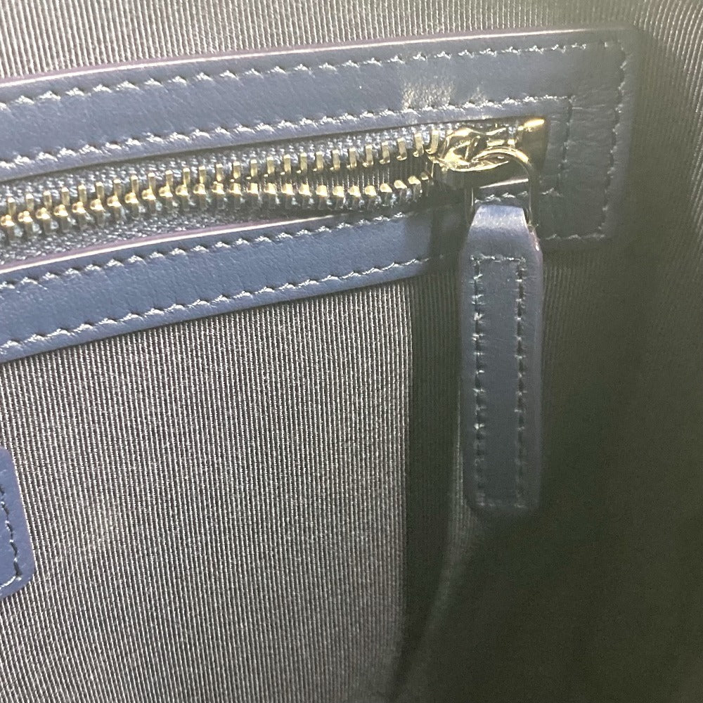 CHANEL 総柄 ポーチ セカンドバッグ クラッチバッグ キャンバス レディース ネイビー - brandshop-reference