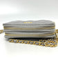 CHANEL AP2308 Matelasse Chaincoin purse Shoulder Bag Caviar Leather gray Used
